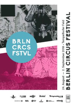 Circus Plakat für kino teaser der kreativagentur silly berlin.