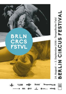 Circus Plakat für kino teaser der kreativagentur silly berlin.