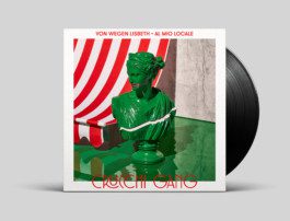 Single Cover Artwork still life rot weiße Marquise und grüne Figur von Werbefotografen Silly Berlin