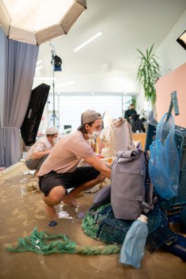 Making of von Werbekampagne fotografiert und gestaltet von silly berlin für Got Bag.