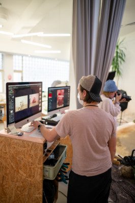 Making of von Werbekampagne fotografiert und gestaltet von silly berlin für Got Bag.