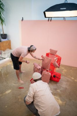 Making of von Werbekampagne fotografiert und gestaltet von silly berlin für Got Bag.