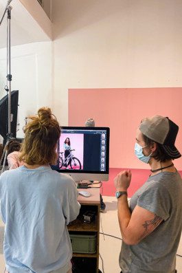 Making of Werbekampagne fotografiert und gestaltet von silly berlin für e-bike company ampler bikes.