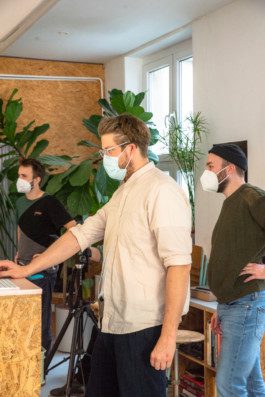 Making of Werbekampagne fotografiert und gestaltet von silly berlin für e-bike company ampler bikes.