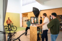 Making of Werbekampagne fotografiert und gestaltet von silly berlin für e-bike company ampler bikes.