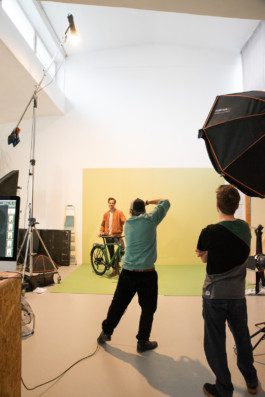 Making of Werbekampagne fotografiert und gestaltet von silly berlin für e-bike company ampler bikes.
