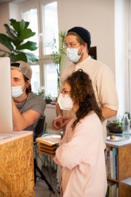 Making of Werbekampagne fotografiert und gestaltet von silly berlin für e-bike company ampler bikes.