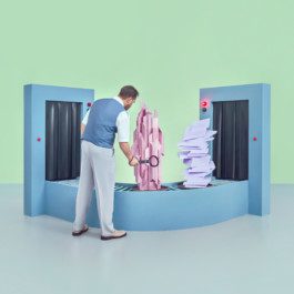 Data Management abstrahiert designed u fotografiert von Werbeagentur Silly Berlin für Werbekampagne. 