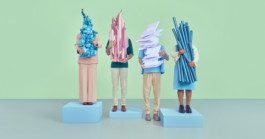 Data Management abstrahiert designed u fotografiert von Werbeagentur Silly Berlin für Werbekampagne. 