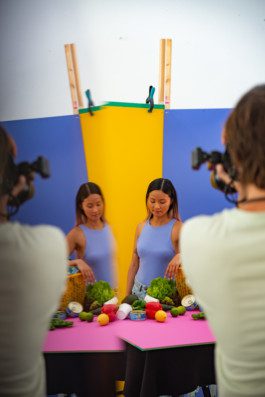 Making Of von BettaF!sh Fotoshooting fotografiert von Werbefotografen Silly Berlin.