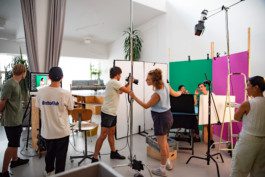 Making Of von BettaF!sh Fotoshooting fotografiert von Werbefotografen Silly Berlin.