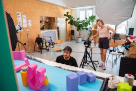 Making Of von BettaF!sh Fotoshooting fotografiert von Werbefotografen Silly Berlin.