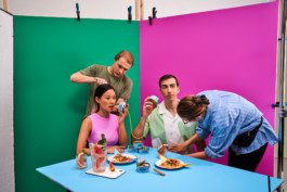 Making Of von BettaF!sh Fotoshooting fotografiert von Werbefotografen Silly Berlin.