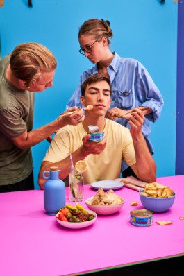 Making Of von BettaF!sh Fotoshooting fotografiert von Werbefotografen Silly Berlin.