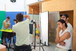 Making Of von BettaF!sh Fotoshooting fotografiert von Werbefotografen Silly Berlin.