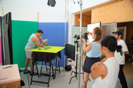 Making Of von BettaF!sh Fotoshooting fotografiert von Werbefotografen Silly Berlin.